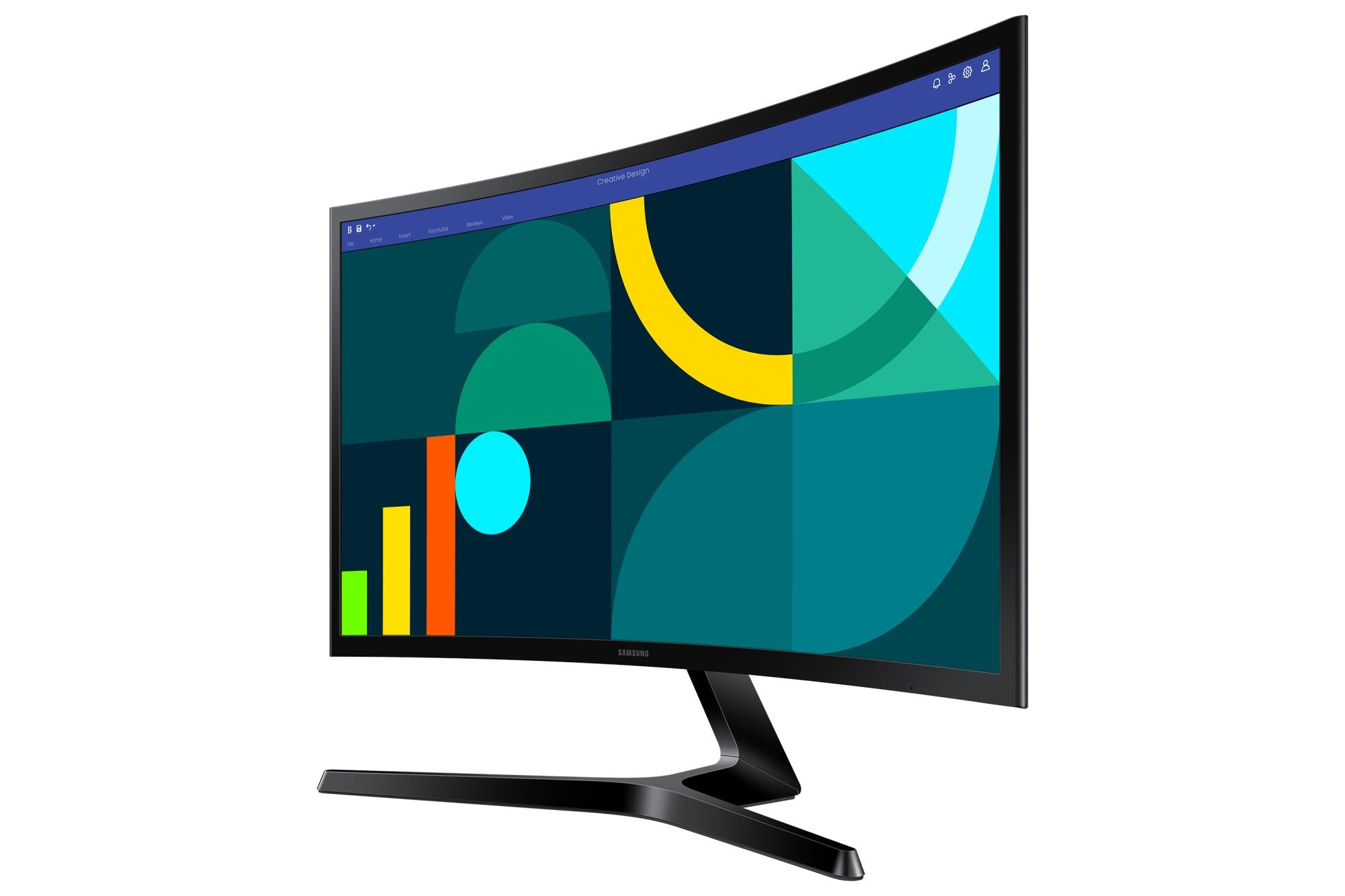LCD Monitor SAMSUNG LS24D366GAUXEN 24" Business/Curved Panel VA 1920x1080 16:9 100Hz 4 ms Tilt Colour Black LS24D366GAUXEN