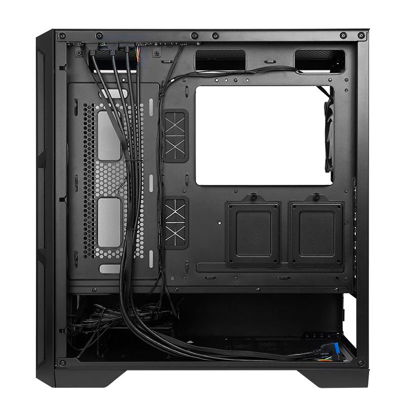 Case CHIEFTEC APEX ARGB MidiTower Not included ATX MicroATX MiniITX Colour Black GA-01B-TG-OP