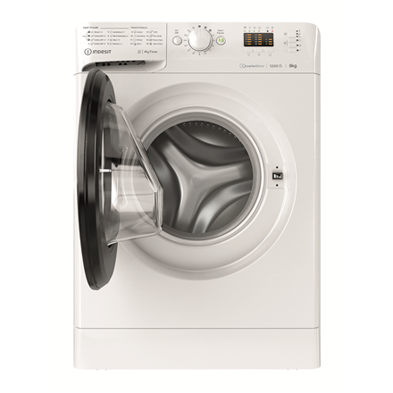 INDESIT | Washing machine | MTWSA 61294 WK EE | Energy efficiency class C | Front loading | Washing capacity 6 kg | 1150