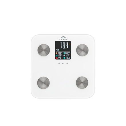 ETA Personal Scale | ETA378190000 Lena | Maximum weight (capacity) 180 kg | Accuracy 100 g | Body Mass Index (BMI) measu