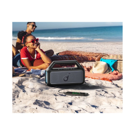 Anker Soundcore | Speaker | Boom 2 | 80 W | Waterproof | Bluetooth | Portable | Black