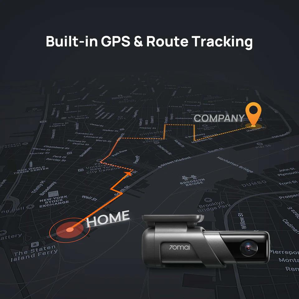 DASHCAM 170 DEGREE/M500 128G 70MAI