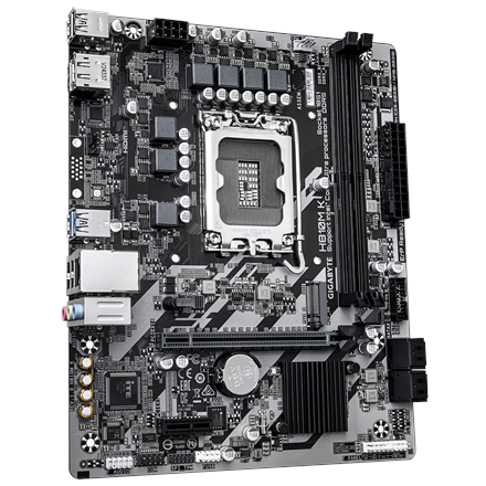 Gigabyte H810M K | Processor family Intel | Processor socket LGA1851 | DDR5 | Supported hard disk drive interfaces M.2, 