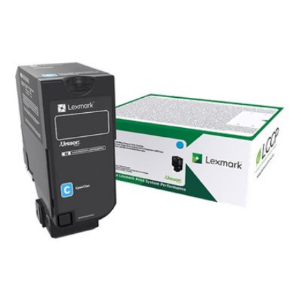 Lexmark Lexmark High Capacity Cyan Return Programme 84C2HC0 Toner Cartridge | Lexmark Cyan