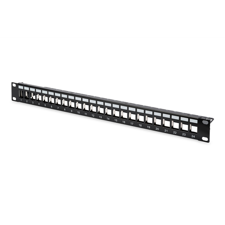 Digitus | Modular Patch Panel | DN-91411 | Layout Keystone Entry: Straight; Area of application: 483 mm (19") cabinet; S