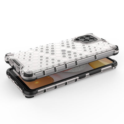 Honeycomb Case armor cover with TPU Bumper for Samsung Galaxy A42 5G red — Hurtel