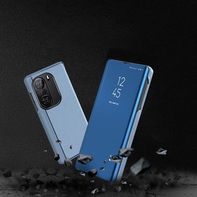Clear View Case cover for Xiaomi Redmi K40 Pro+ / K40 Pro / K40 / Poco F3 blue — Hurtel