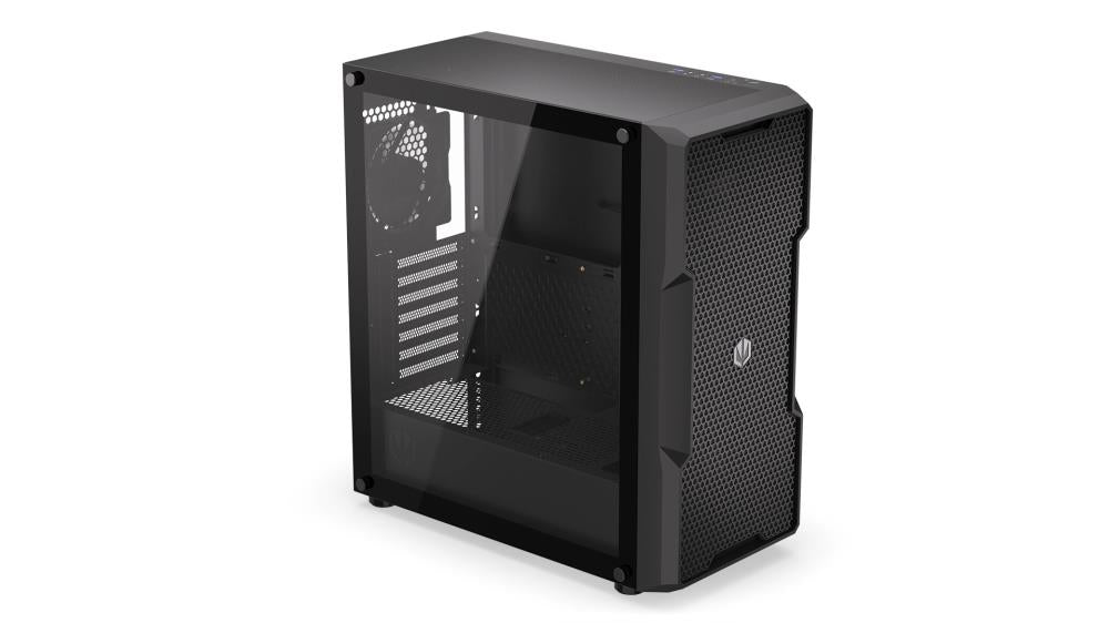 Case ENDORFY Regnum 400 Air MidiTower Case product features Transparent panel Not included ATX MicroATX MiniITX Colour Black EY2A008