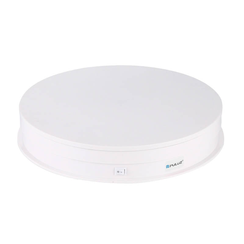 Electric Rotating Turntable Display Puluz 30cm USB (white) - Image 1