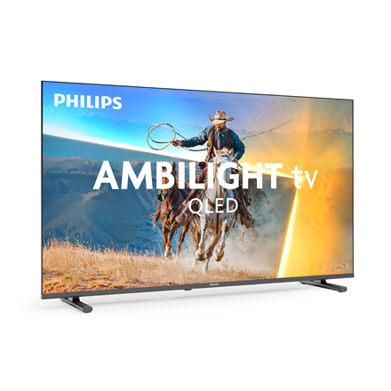 Philips | LED 4K Ambilight TV | 55PUS8001/12 | 55 | Smart TV | TITAN OS | UHD | Black