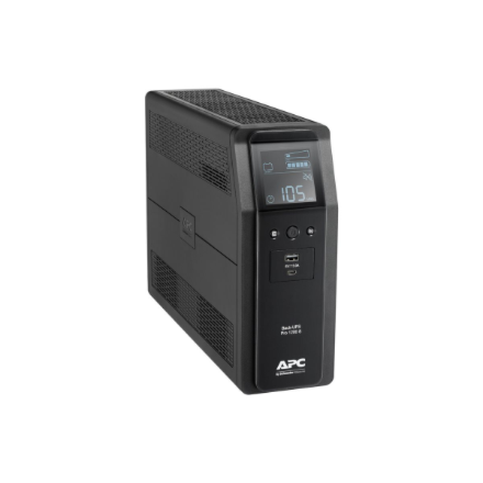 Schneider Electric APC Back-UPS Pro, tower, 230V, 8x IEC C13 outlets, sine wave, AVR, USB Type A+C ports, LCD, user-repl