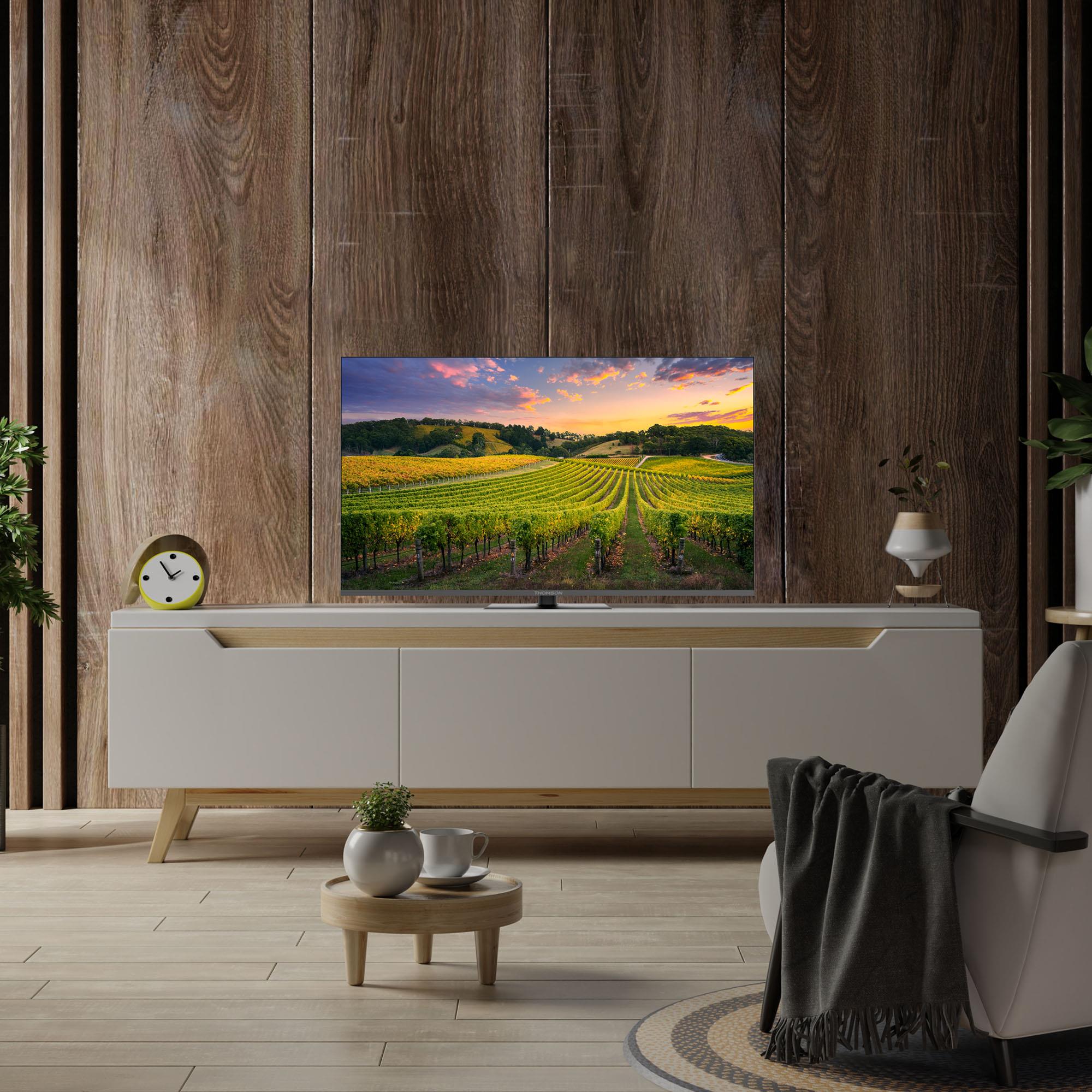 TV Set THOMSON 43" 4K/Smart QLED 3840x2160 Bluetooth Google TV 43QG5C14