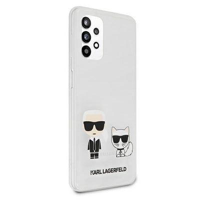 Karl Lagerfeld KLHCA32CKTR A326 A32 5G hardcase Transparent Karl & Choupette