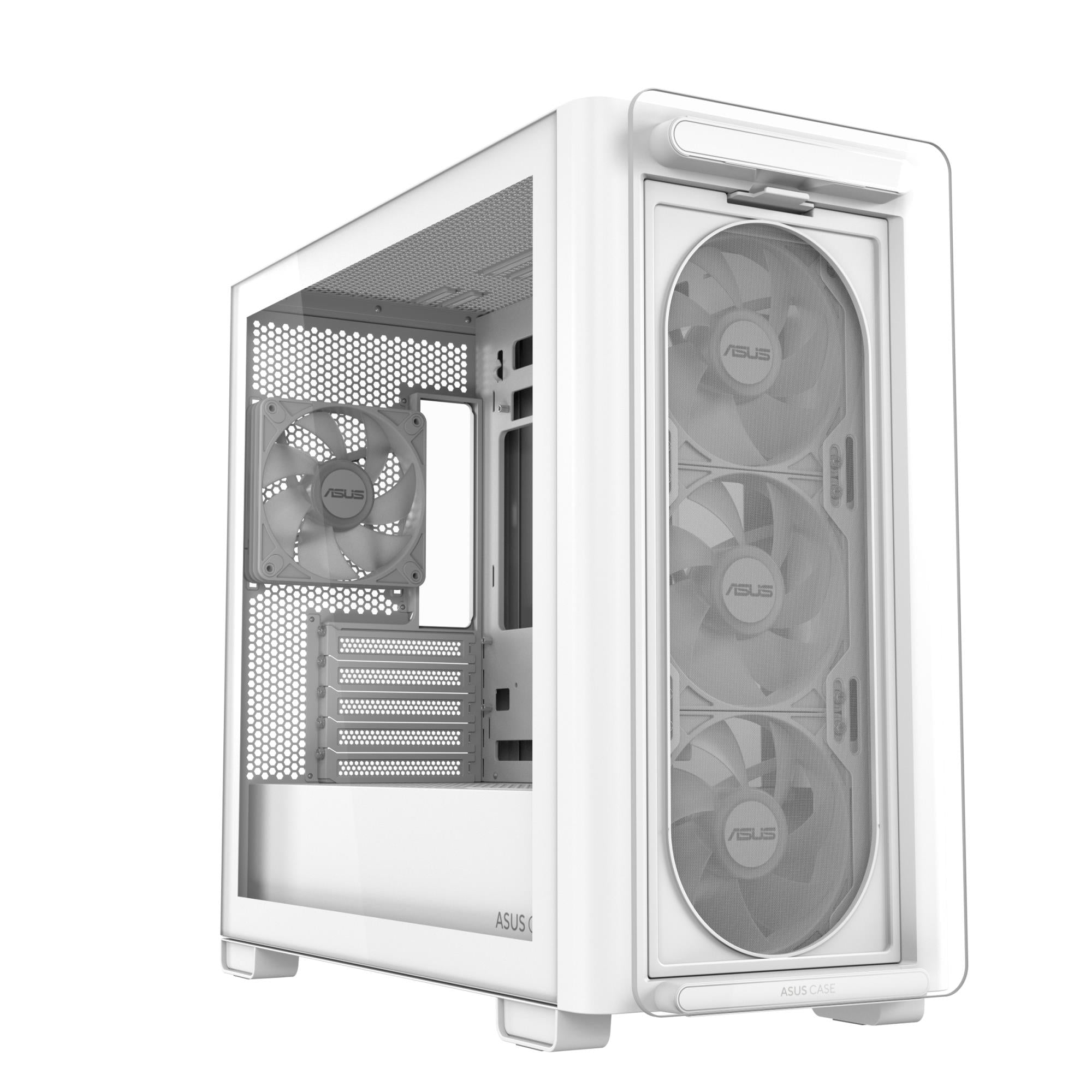 Case ASUS A23 PLUS MidiTower Case product features Transparent panel MicroATX MiniITX Colour White A23PLUSTG/ARGBWHITE