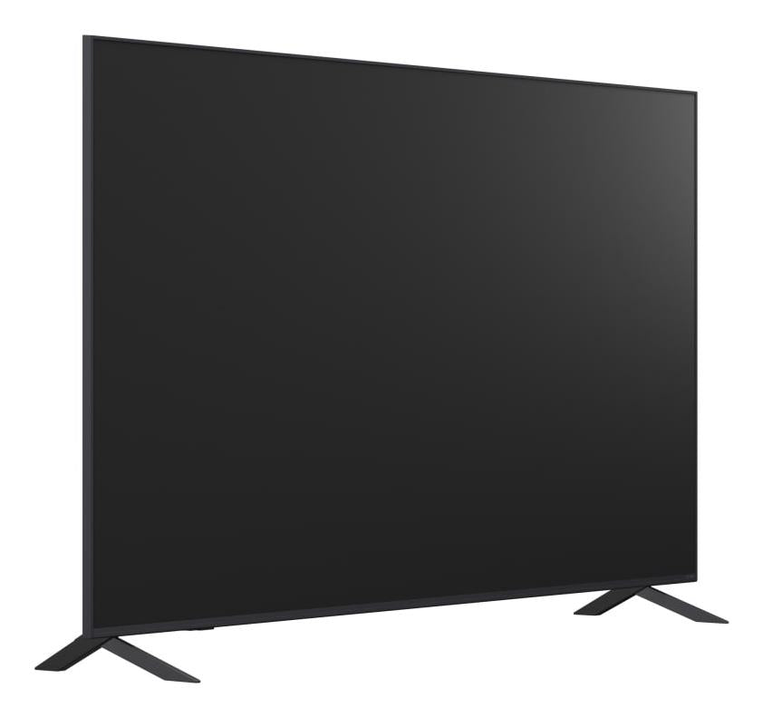 TV Set LG 75" 4K/Smart 3840x2160 Wireless LAN Bluetooth webOS Black 75QNED82A3B