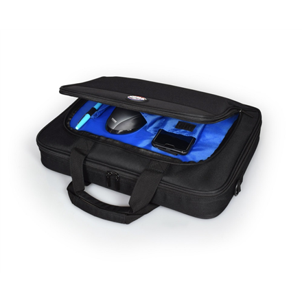 PORT DESIGNS | HANOI II CLAMSHELL | 105064 | Fits up to size 15.6 " | Messenger - Briefcase | Shoulder strap | Black