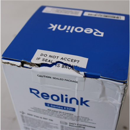 SALE OUT. Reolink E321 Smart Indoor Cam Wi-Fi PT, White | Reolink Camera | E Series E321 | 24 month(s) | Tabletop | 3 MP