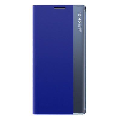 Sleep Case Bookcase Type Case with Smart Window for Samsung Galaxy A22 4G blue — Hurtel