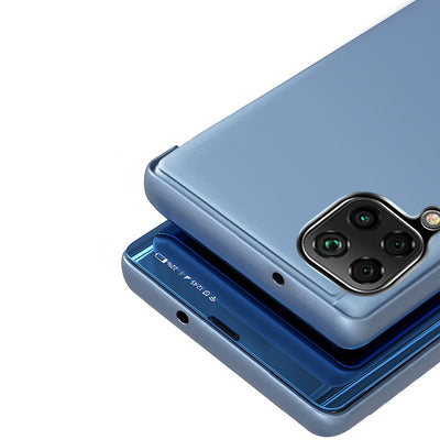 Clear View Case cover for Samsung Galaxy A22 4G blue — Hurtel
