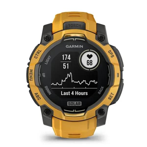 SMARTWATCH INSTINCT 3 SOLAR/SUNBURST 010-02934-02 GARMIN