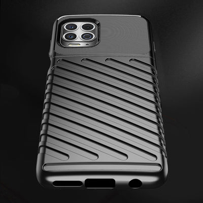 Thunder Case Flexible Tough Rugged Cover TPU Case for Motorola Moto G100 / Edge S black — Hurtel
