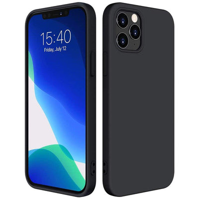 Silicone Case Soft Flexible Rubber Cover for Xiaomi Redmi Note 10 5G / Poco M3 Pro black — Hurtel