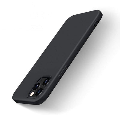 Silicone Case Soft Flexible Rubber Cover for Xiaomi Redmi Note 10 5G / Poco M3 Pro black — Hurtel