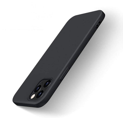 Silicone Case Soft Flexible Rubber Cover for Xiaomi Redmi Note 10 5G / Poco M3 Pro black — Hurtel