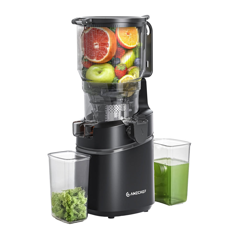 AMZCHEF SJ-036CBK Slow Juicer (Black) - Image 2