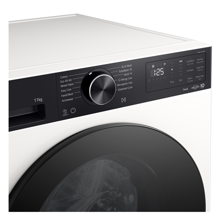 LG | Washing machine | F4X5011THB | Energy efficiency class A | Front loading | Washing capacity 11 kg | 1400 RPM | Dept