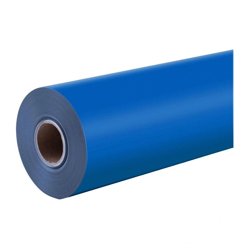 HTVRONT Matte Self-Adhesive Film, 30.5 cm x 180 cm (blue) - Image 1