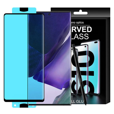 3D Edge Nano Flexi Glass Hybrid Full Screen Protector with frame for Samsung Galaxy S21+ 5G (S21 Plus 5G) black — Hurtel