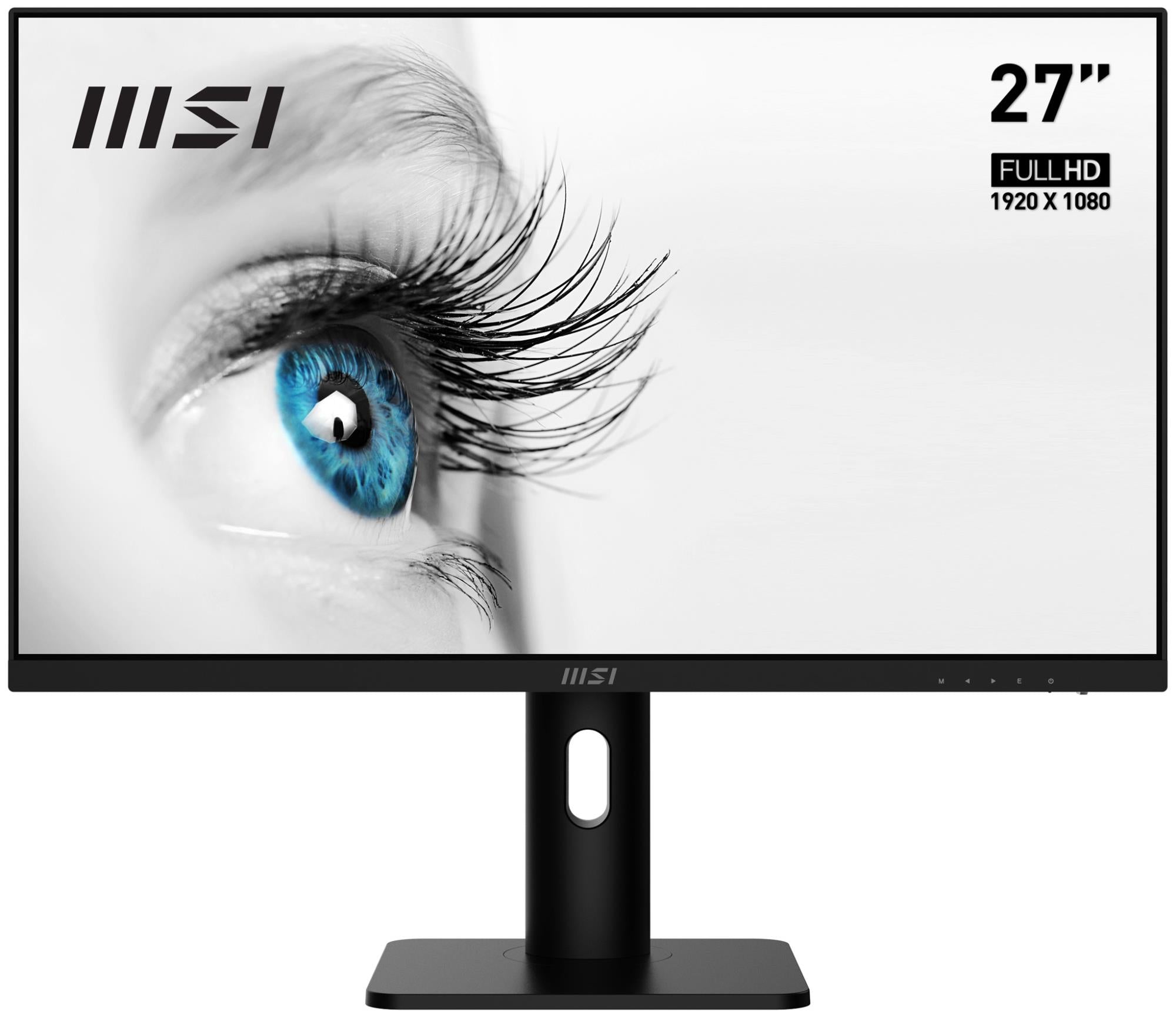 LCD Monitor MSI PRO MP273AP 27" Panel IPS 1920x1080 16:9 100Hz Matte 4 ms Speakers Swivel Pivot Height adjustable Tilt Colour Black PROMP273AP