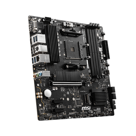 MSI | B550M PRO-VDH | Processor family AMD | Processor socket AM4 | DDR4 | Memory slots 4 | Number of SATA connectors 4 