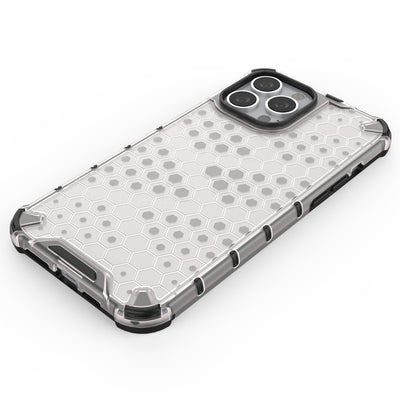 Honeycomb Case armor cover with TPU Bumper for iPhone 13 Pro Max black — Hurtel