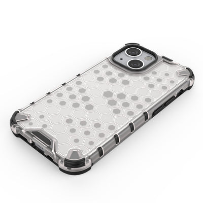 Honeycomb Case armor cover with TPU Bumper for iPhone 13 mini green — Hurtel