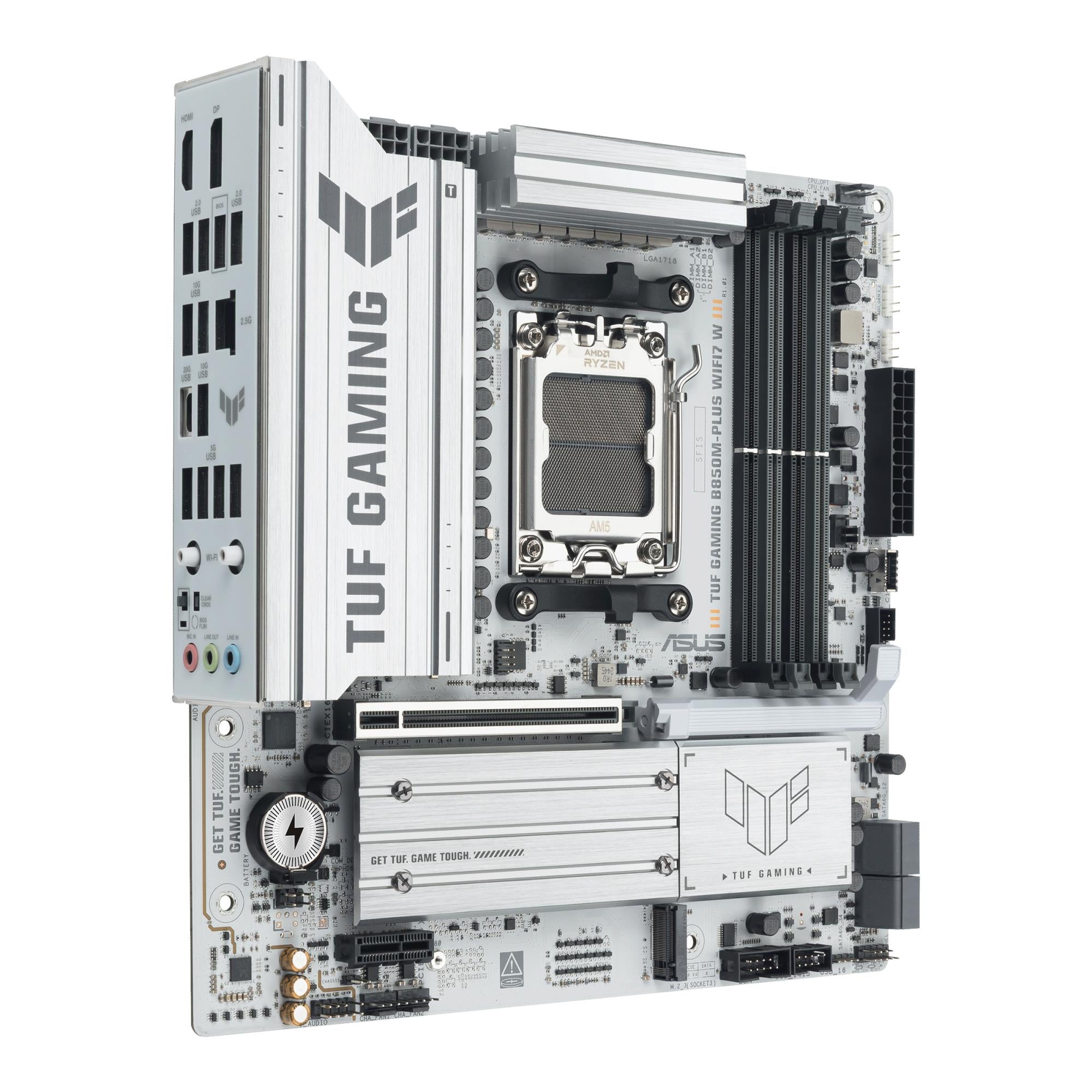 Mainboard ASUS AMD B850 SAM5 Micro-ATX Memory DDR5 Memory slots 4 GAMINGB850M-PLUSWIFI7W