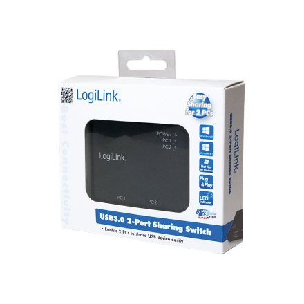 Logilink | USB 3.0 Switch 2-Port | UA0216