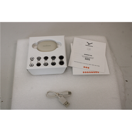 SALE OUT. Beyerdynamic Amiron 100 cream TWS Earphones with charging case, 5 pairs of eartips and USB cable | SALE OUT. B