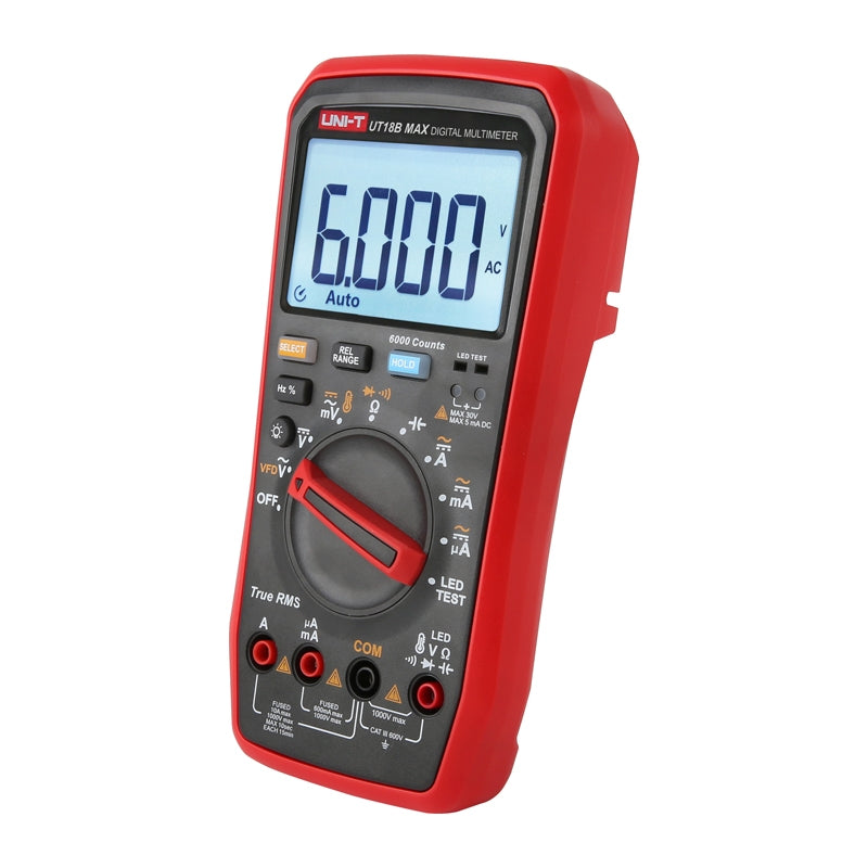 Uni-T True RMS UT18B MAX Digital Multimeter - Image 3