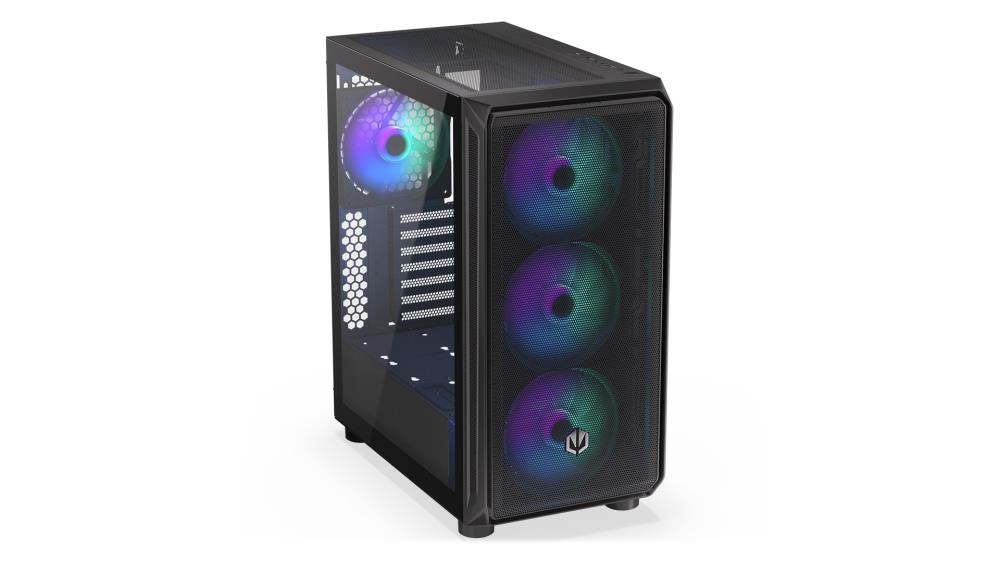 Case ENDORFY Arx 500 ARGB MidiTower Case product features Transparent panel Not included ATX MicroATX MiniITX Colour Black EY2A011