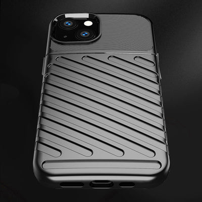 Thunder Case Flexible Tough Rugged Cover TPU Case for iPhone 13 mini green — Hurtel