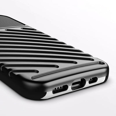 Thunder Case Flexible Tough Rugged Cover TPU Case for iPhone 13 mini black — Hurtel