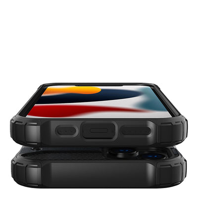Hybrid Armor Case Tough Rugged Cover for iPhone 13 mini golden — Hurtel