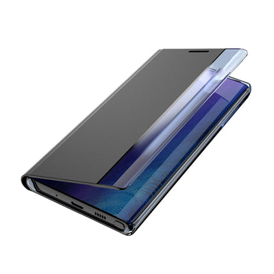 Sleep Case Bookcase Type Case with Smart Window for iPhone 13 Pro Max black — Hurtel