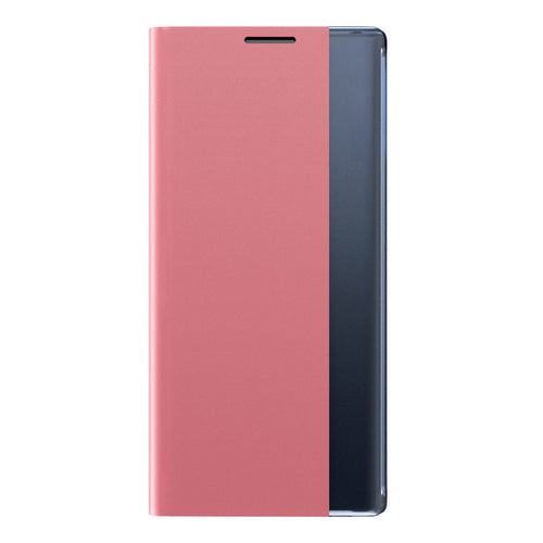 Sleep Case Bookcase Type Case with Smart Window for iPhone 13 Pro pink — Hurtel