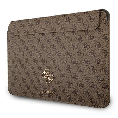 Guess 4G Big Logo case for a 13" laptop - brown