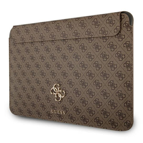 Guess 4G Big Logo case for a 13" laptop - brown