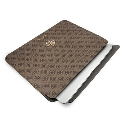 Guess 4G Big Logo case for a 13" laptop - brown
