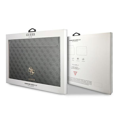Guess 4G Big Logo case for a 13" laptop - gray